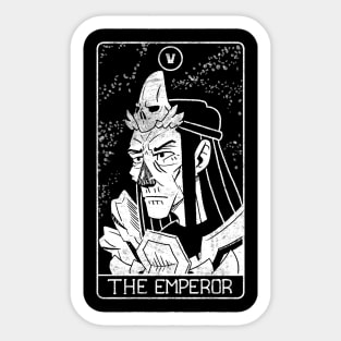 Tarot 5 - The Emperor Sticker